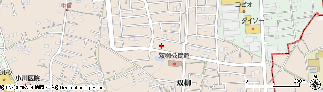 埼玉県飯能市双柳1016周辺の地図