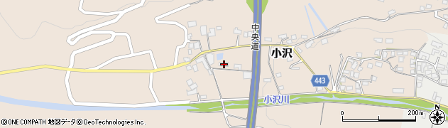 長野県伊那市小沢7945周辺の地図