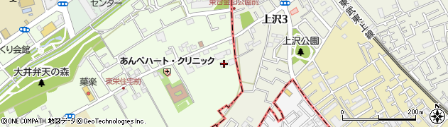 埼玉県ふじみ野市大井604周辺の地図