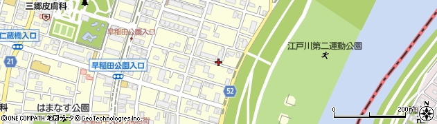 早稲田三丁目第1幼児公園周辺の地図