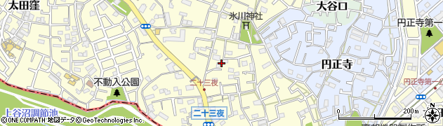 埼玉県さいたま市南区太田窪2881周辺の地図
