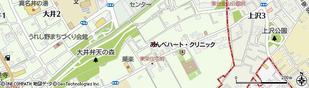 埼玉県ふじみ野市大井648周辺の地図