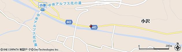 長野県伊那市小沢7757周辺の地図