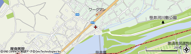 埼玉県狭山市笹井1839周辺の地図