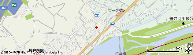 埼玉県狭山市笹井1859周辺の地図