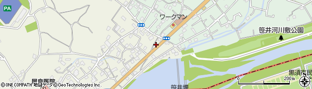 埼玉県狭山市笹井1849周辺の地図
