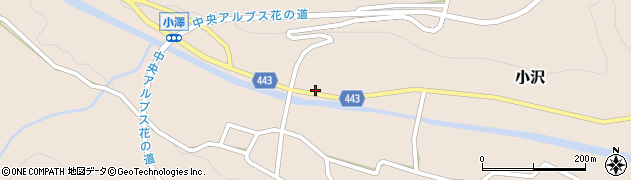 長野県伊那市小沢7750-3周辺の地図