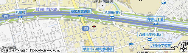 浅井工務店周辺の地図