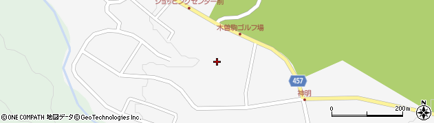 住友商事株式会社　木曽駒山荘周辺の地図
