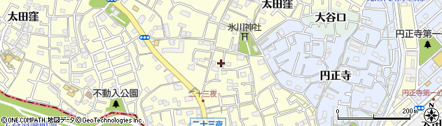 埼玉県さいたま市南区太田窪2885周辺の地図