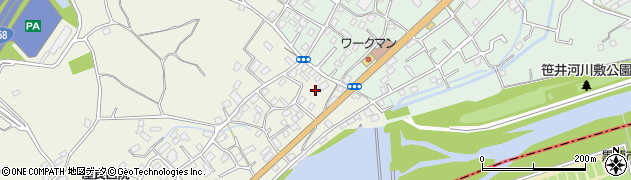 埼玉県狭山市笹井1858周辺の地図