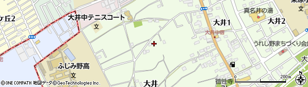 埼玉県ふじみ野市大井1041周辺の地図