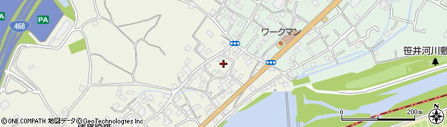 埼玉県狭山市笹井1857周辺の地図