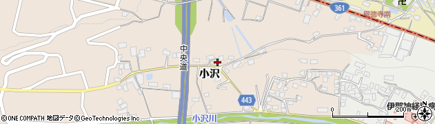 長野県伊那市小沢7981-1周辺の地図