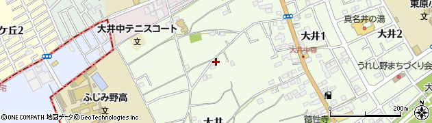 埼玉県ふじみ野市大井1042周辺の地図