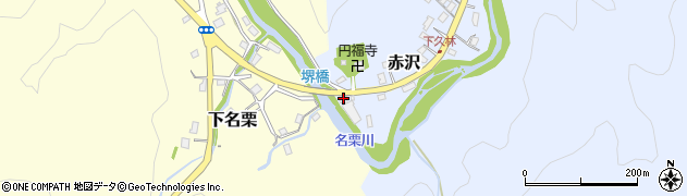 埼玉県飯能市赤沢1074周辺の地図