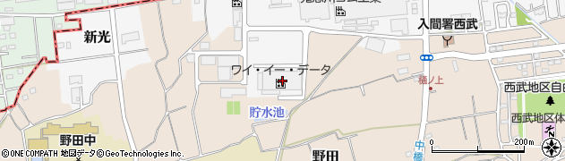 埼玉県入間市新光182周辺の地図