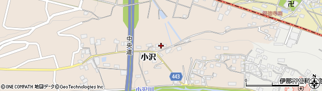 長野県伊那市小沢7981周辺の地図