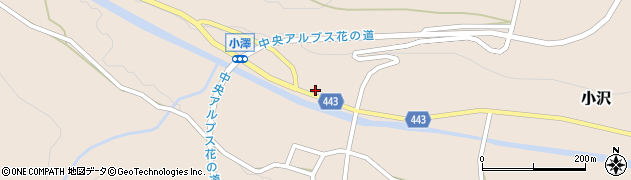 長野県伊那市小沢7736周辺の地図