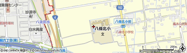 埼玉県八潮市八條1156周辺の地図