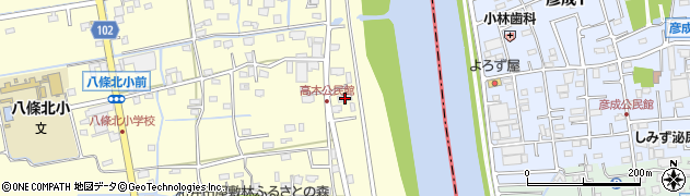 埼玉県八潮市八條3985周辺の地図