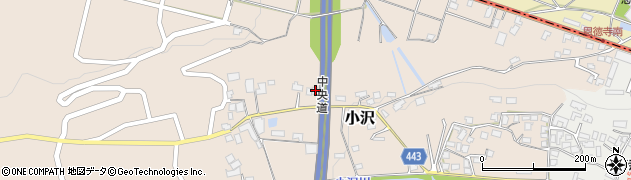 長野県伊那市小沢7957周辺の地図