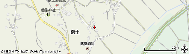 千葉県成田市奈土618周辺の地図