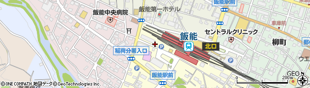 つけそば 丸永 飯能店周辺の地図