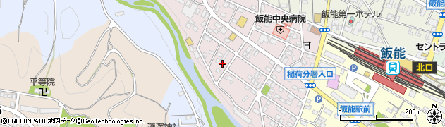 埼玉県飯能市稲荷町18周辺の地図