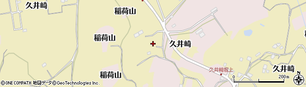 千葉県成田市久井崎165周辺の地図