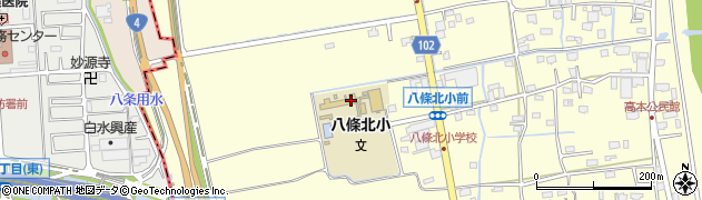 埼玉県八潮市八條1150周辺の地図