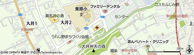 有限会社田中青果　生鮮市場大井店周辺の地図