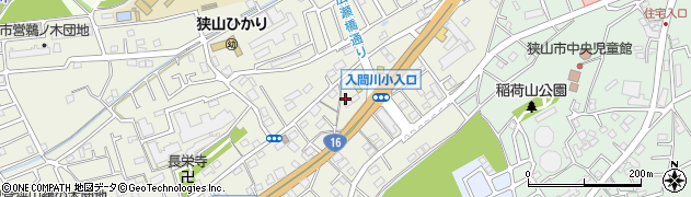 埼玉県狭山市鵜ノ木2周辺の地図