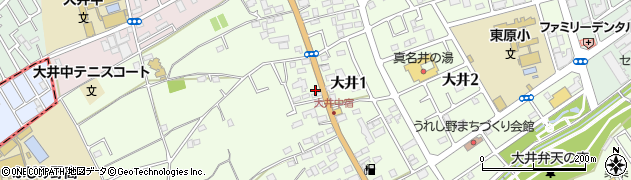 埼玉県ふじみ野市大井1071周辺の地図