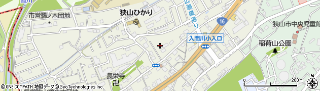 埼玉県狭山市鵜ノ木8周辺の地図