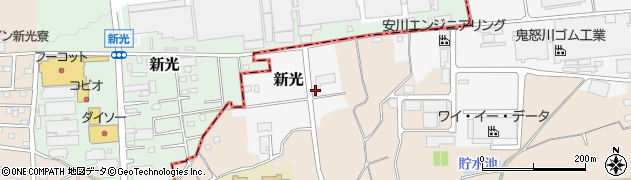 埼玉県入間市新光119周辺の地図