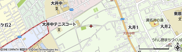 埼玉県ふじみ野市大井1119周辺の地図