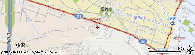 長野県伊那市小沢3801-57周辺の地図