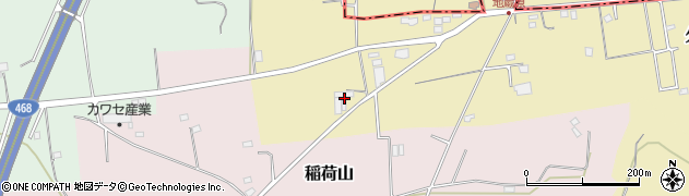 千葉県成田市久井崎424周辺の地図