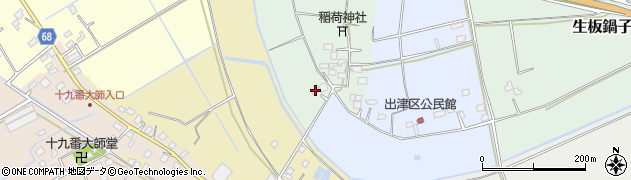千葉県印旛郡栄町生板鍋子新田1848周辺の地図