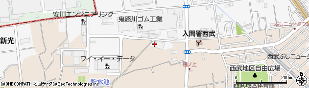 埼玉県入間市新光242周辺の地図