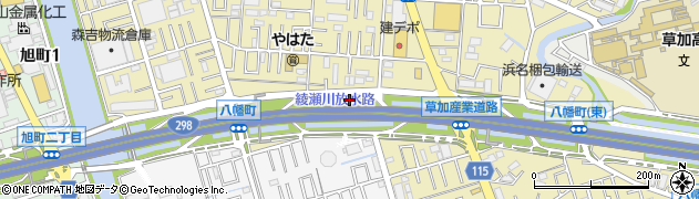 東京外環自動車道周辺の地図