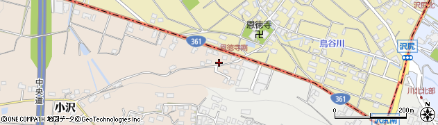 長野県伊那市小沢3801-12周辺の地図