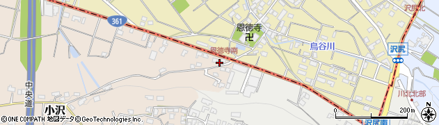 長野県伊那市小沢3801周辺の地図