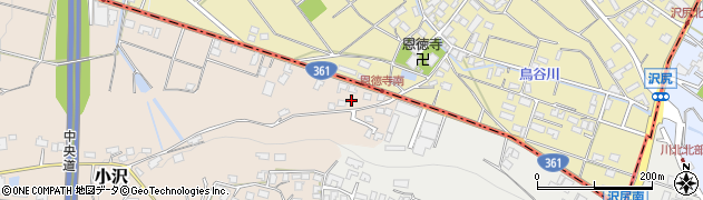 長野県伊那市小沢8033-1周辺の地図