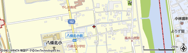 埼玉県八潮市八條1193周辺の地図