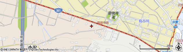 長野県伊那市小沢8033周辺の地図