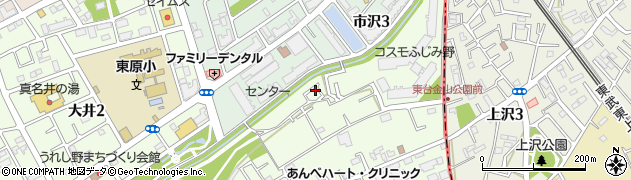 埼玉県ふじみ野市大井296周辺の地図