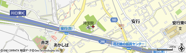 埼玉県川口市安行804周辺の地図
