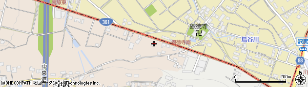 長野県伊那市小沢8033-3周辺の地図